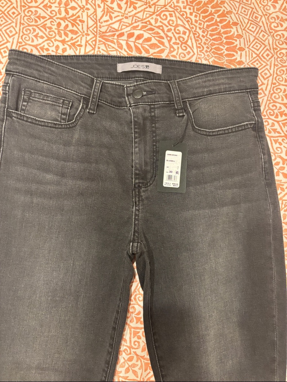 Joe's Jeans Women’s Charcoal Slim Straight Jeans